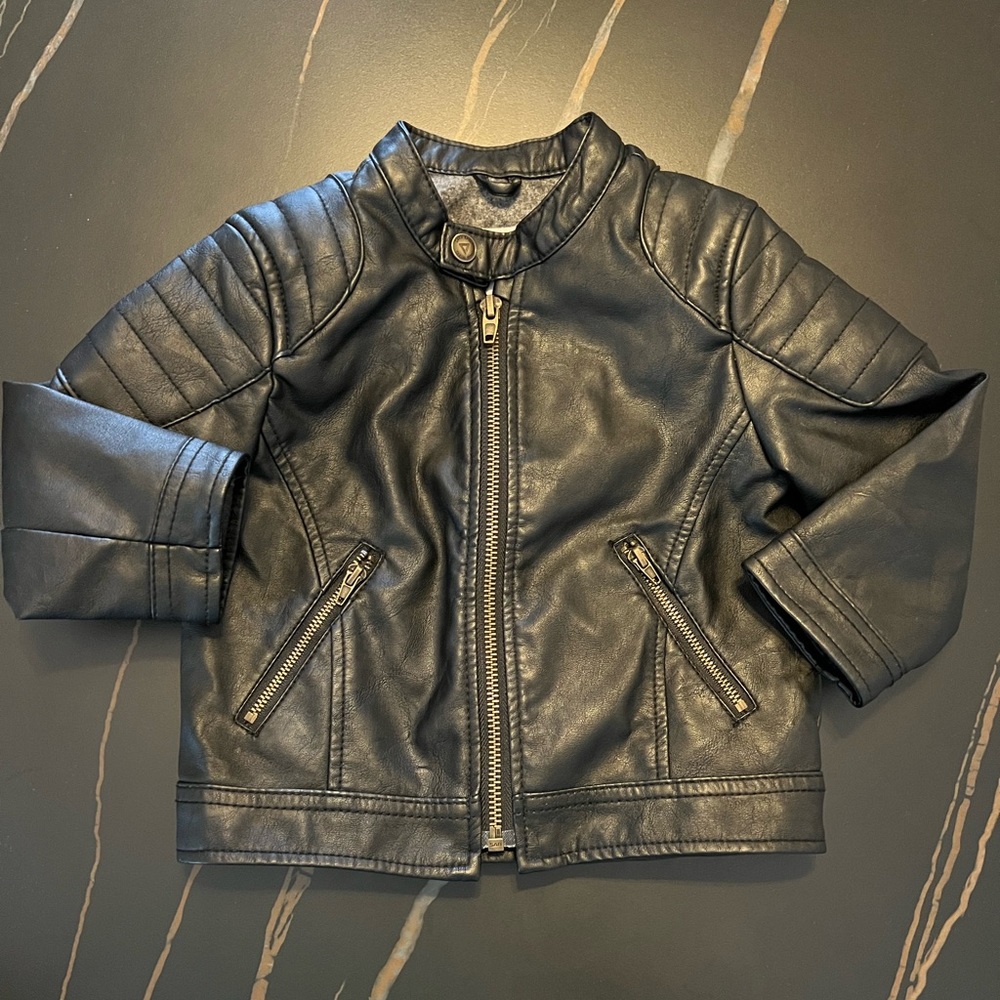 Zara leather jacket